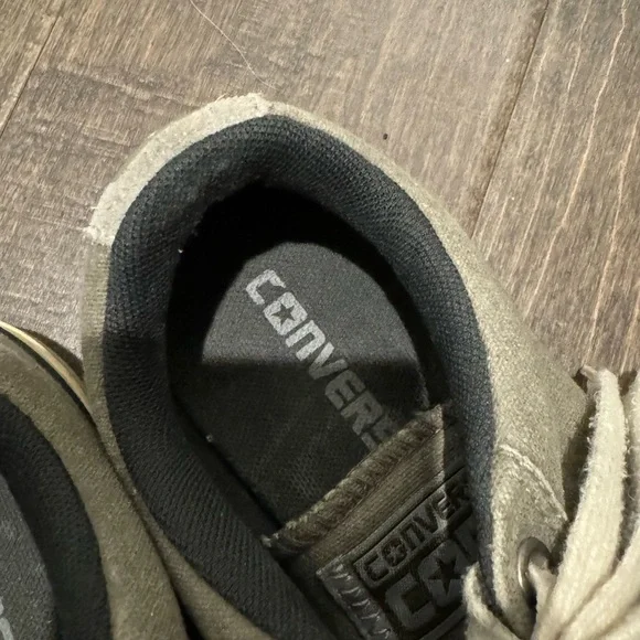 CONVERSE Army Green Canvas Shoes Size 6.5 Womens 4.5 Mens Unisex All Star - Picture 9 of 14